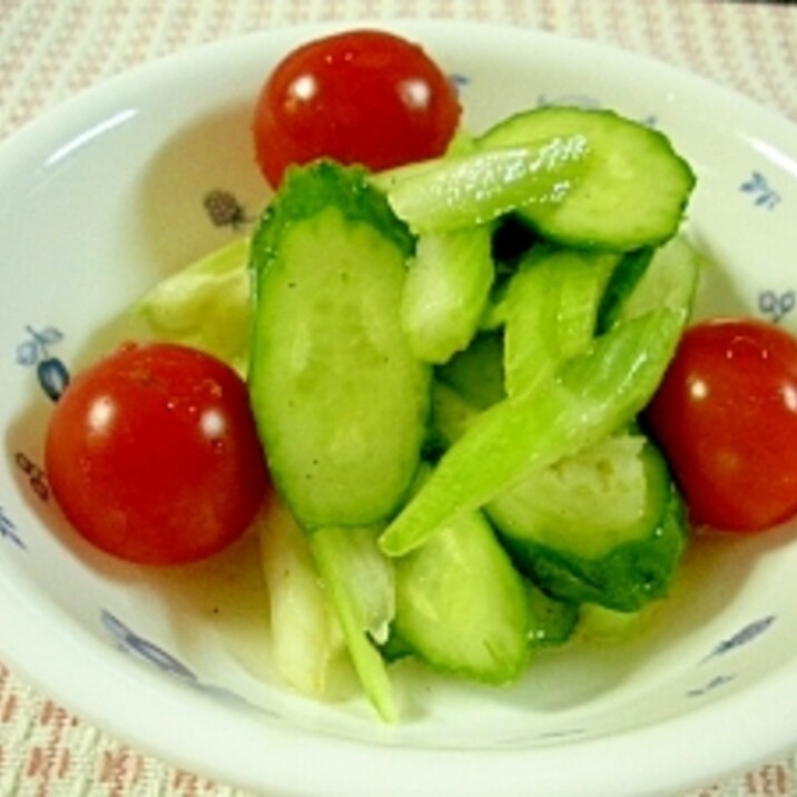 さわやか☆セロリときゅうりのレモン漬け☆